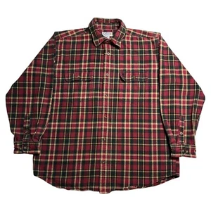 Carhartt Hubbard Long Sleeve Flannel Shirt Mens XL Lumberjack Plaid Outdoor Y2K - Picture 1 of 13
