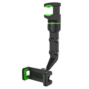 Adjustable 360° Rotation Phone Holder Car Rearview Mirror Mount Multifunction US - Picture 1 of 15