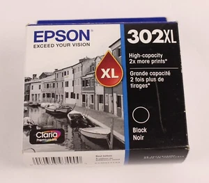 Cartucho de tinta negra de alta capacidad Epson 302XL CADUCADO: fecha de caducidad 06/2022 - Imagen 1 de 8