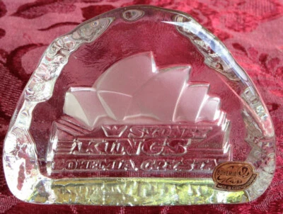 Baloncesto de colección Sydney Kings NBA Heavy Bohemia Crystal Sydney Opera House  Foto 1 de 4