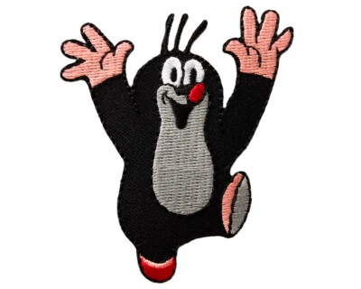 MONOQUICK 14230 Der kleine Maulwurf Pauli, Bügelbild, Patch Sendung mit der Maus