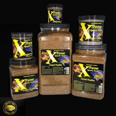 Xtreme Cichlid PeeWee Fish Food 1.5mm Pellet - Xtreme Aquatic Foods