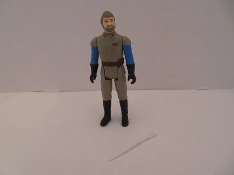 Vintage Kenner Star Wars General Madine Figure Complete 1983 Hong Kong Cover