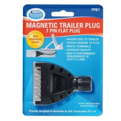 Ark 7 pin flat Magnetic trailer plug - image 1 of 3