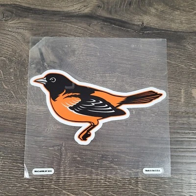 WinCraft Baltimore Orioles MLB Baseball Large Bird Sticker Decal 7.5x4.25" - Image 1 of 4