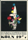 Köln, Berliner Privat-GA 15 Pf. Stadtbilder 1957" mit SST "Fipco-Kongress"
