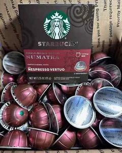 Starbucks by Nespresso Vertuoline Sumatra, Dark Roast Coffee (96 Pods) 03/2026 - Picture 1 of 3