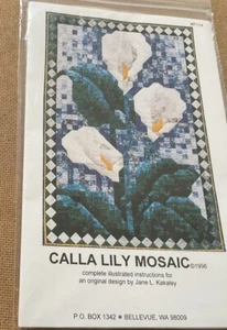 Calla Lilly Mosaic Quilting Instructions - Picture 1 of 1