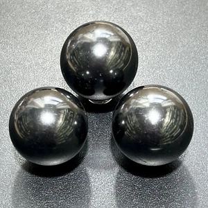 Esfera de shungita (1,5 pulgadas) carbono mineralizado ruso pulido de Carelia - Imagen 1 de 2