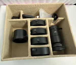 Motic Moticam 1000/2000 Accessories Lens Kit ,included 28,30,34,, 12mm, B&S A/C - Picture 1 of 6