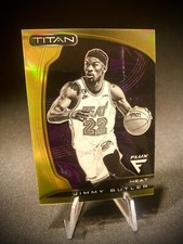2022-23 Panini Flux Basketball Jimmy Butler #86 Gold Prizm Titan SSP 1/10 Heat