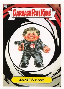 2022 Topps Garbage Seil per bambini libri vermi adattamenti lordi #8 James Gone - Foto 1 di 2
