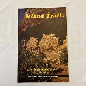 Vintage Souvenir Booklet Island Tail Walnut Creek National Monument Arizona 1968 - Bild 1 von 7