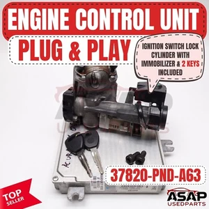 🌶️ PLUG & PLAY ECM ECU 2.0L AT ACURA RSX 2005-2006 37820-PND-A63 🌶️ - Picture 1 of 11