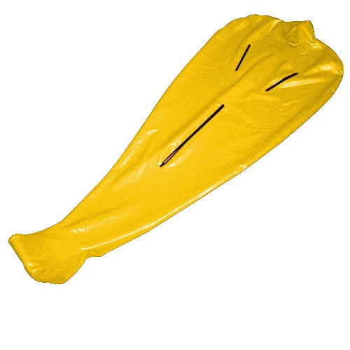Latex Rubber Gummmi Catsuit Sleeping bag Yellow Suit 0.4MM Cosplay Party S-XXL - Bild 1 von 1