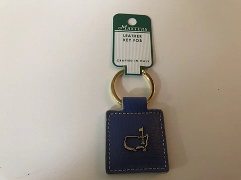 2022 Brand New Masters Leather Key Fob/ Ring With Tag Cover