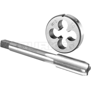 Juego de grifos y troqueles M12 X 1 para diestros, grifo de máquina M12X1 y troquel redondo - Imagen 1 de 6