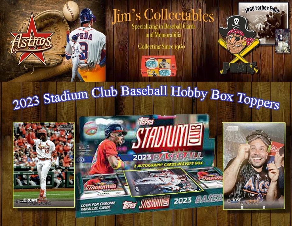 2023 Stadium Club Oversized Box Topper Inserts - Image 1 of 1