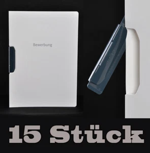 15x DURABLE Duraswing Job - Deux Pièces Candidature avec Clip - Couleur Blanc - Afbeelding 1 van 7