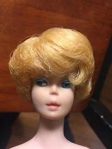 Vintage 1958 1962 Midge Barbie Strawberry Blonde Side Part Bubble Cut Japan - Picture 1 of 11