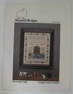Sheepish Designs Cross Stitch ~ The Garden Path 1986 Pattern Only - Picture 1 of 3
