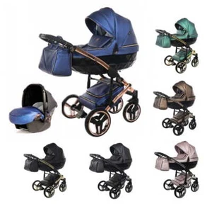 2IN1 KINDERWAGEN JUNAMA FLUO LINE V2 viele Farben zur Auswahl JUNAMA