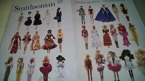 Smithsonian Magazine December 1989 Vintage Barbie Doll Front Cover Foldout