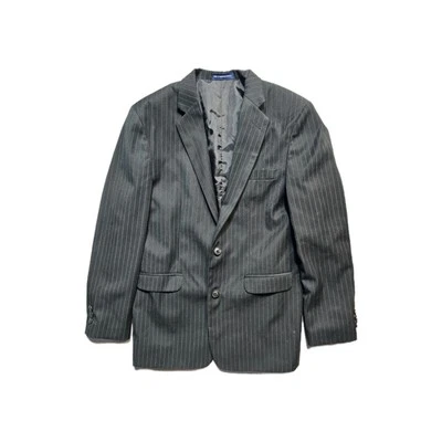Chaps Boys Blazer Black 16 Pin Striped - Image 1 of 4