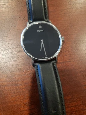 Reloj Movado Classic Museum Hombre Negro 40mm  Foto 1 de 4