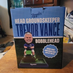 Kansas City Royals SGA Bobblehead Trevor Vance Limited Edition - NIB - Picture 1 of 5