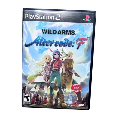 Wild Arms: Alter Code F PlayStation 2 PS2 Complete CIB + Bonus Disc  - Image 1 of 4