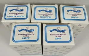 1986 Avon Somersaults Mini Pal In Mug Original Boxes Complete set of 5 NEW! - Picture 1 of 12