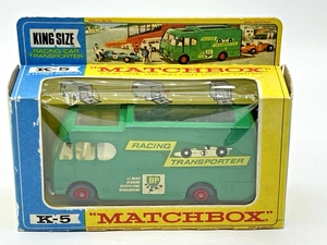 Matchbox King size K-5b Racing Car Transporter 1967-70 completely original. - Picture 1 of 20
