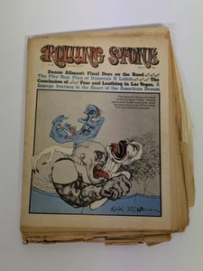 Rolling Stone Magazine #96 Nov 25, 1971 Fear & Loathing in Las Vegas Steadman - Picture 1 of 13