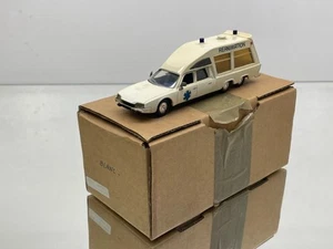 ESDO 2 CITROEN CX AMBLANCE TISSIER -WHITE 1:43- HANDBUILT FAIR IN BOX - Imagen 1 de 6