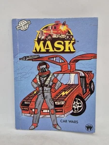 MASK M.A.S.K 1986 Kenner Mini World Car Wars Book  - Picture 1 of 4