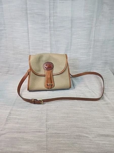 Vintage Dooney & Bourke Women All Weather Pebbled Leather Crossbody Bag - Picture 1 of 18