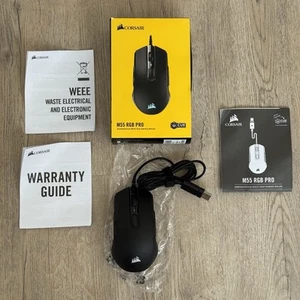 Souris de jeu CORSAIR M55 RGB PRO filaire ambidextre légère FPS en boîte - Photo 1/13