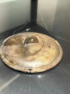 Vintage Cast Iron Skillet Lid Only UnMarked 8" - Picture 1 of 5