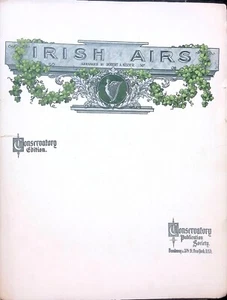 Irish Airs Sheet Music Intermediate Piano Solo Medley Two Step Robert Keiser - Picture 1 of 3