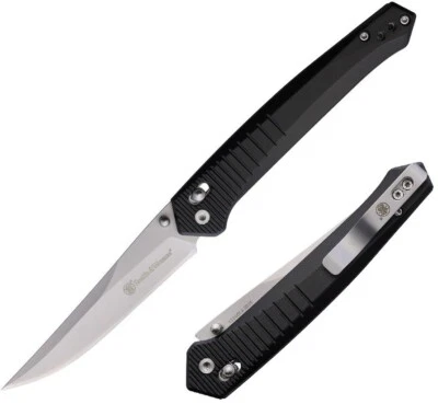 Smith & Wesson Special Ops Folding Knife 3.5" Stainless Blade Aluminum Handle - Image 1 of 4