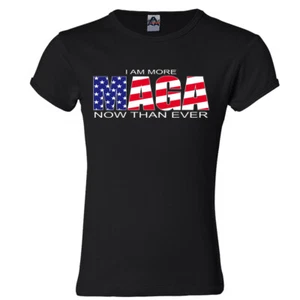 🔥 I Am More MAGA Than Ever Youth Girl's T shirt President Shirt Trump Election  - Picture 1 of 7