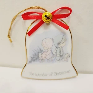 Vtg 1986 Precious Moments Holiday Wonder of Christmas Ornament - Picture 1 of 4