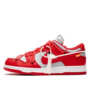 Nike x Off White Dunk Low 'University Red' US10 / EU 44 - Bild 1 von 1
