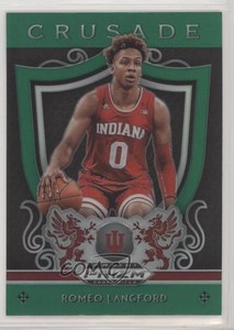 2019-20 Panini Prizm Draft Picks Crusade Green Romeo Langford #99 Rookie RC