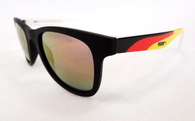 Gafas de sol Puma unisex PU0012S 004 negro/amarillo/naranja 50-23-145 - ¡Nuevas! Foto 1 de 4