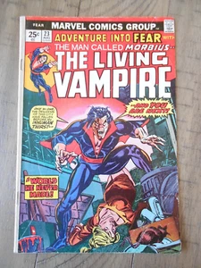 Adventure into FEAR #23 Marvel Comics 1970's MORBIUS (FN) MVS Gemini mailer - Picture 1 of 4