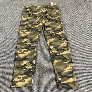 No Boundaries Leggings Womens Juniors 11 13 Green Camo Ankle Lightweight NWT - Picture 1 of 12