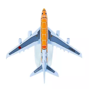 1:500 Scale Orange ANA Sea Turtle Painting A380 Alloy Plane Model Display - Picture 1 of 20