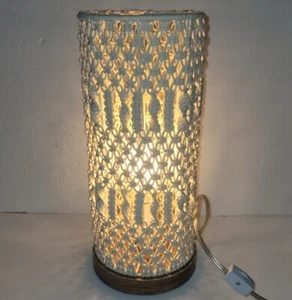 Tommy Bahama Woven Table Lamp New Old Stock  - Picture 1 of 7